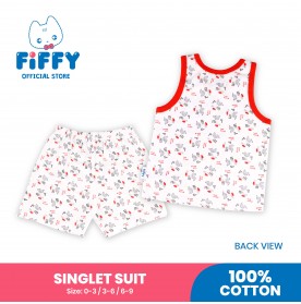 FIFFY LOVELY HEDGEDOG SINGLET SUIT
