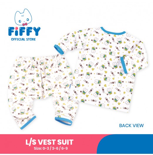 FIFFY BAJU BAYI CHAMPION GOAL LONG SLEEVE VEST SUIT (4222019)