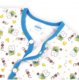 FIFFY BAJU BAYI CHAMPION GOAL LONG SLEEVE VEST SUIT (4222019)