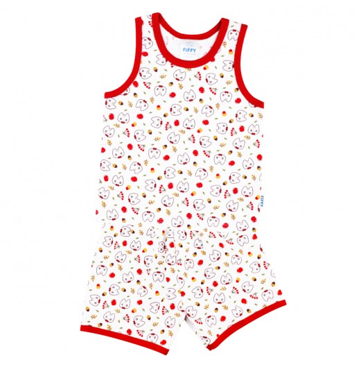 FIFFY SPRING FESTIVAL SINGLET SUIT