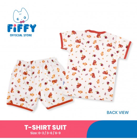 FIFFY HELLO BEAR T-SHIRT SUIT