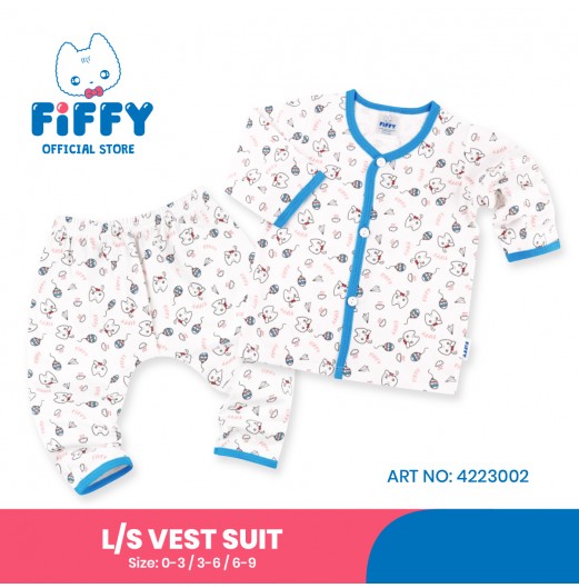 FIFFY FLYING GAME LONG SLEEVE VEST SUIT