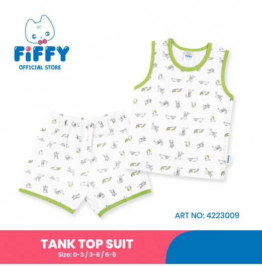 FIFFY CROCOSAUR TANK TOP SUIT