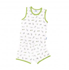 FIFFY CROCOSAUR TANK TOP SUIT