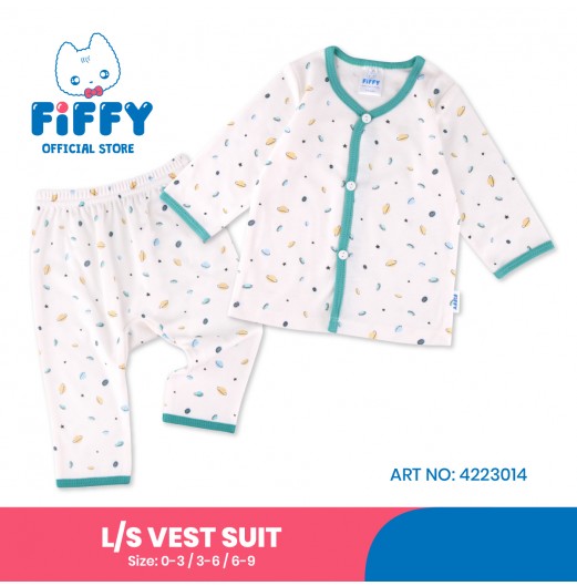 FIFFY MY UNIVERSE LONG SLEEVE VEST SUIT