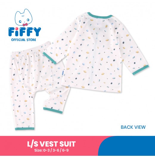 FIFFY MY UNIVERSE LONG SLEEVE VEST SUIT