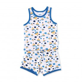 FIFFY SAILTBOT DAY SINGLET SUIT