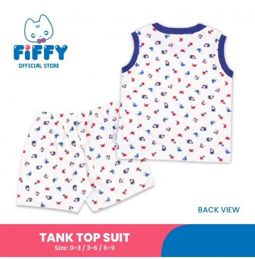 FIFFY UNDERWATER LIFE TANK TOP SUIT