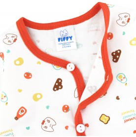 FIFFY SUNNY BITES LONG SLEEVE VEST SUIT (4224005)