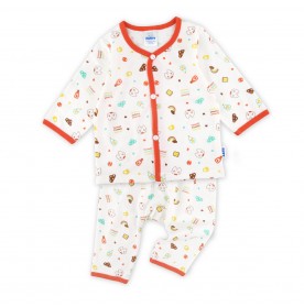 FIFFY SUNNY BITES LONG SLEEVE VEST SUIT (4224005)