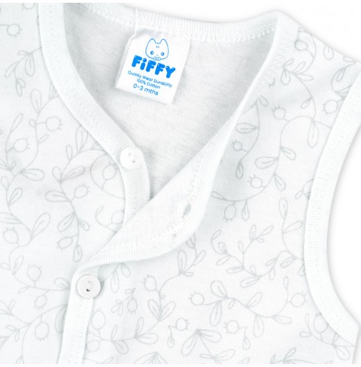 FIFFY SOFT LEAF BAJU BAYI TANK TOP SUIT (4225006)
