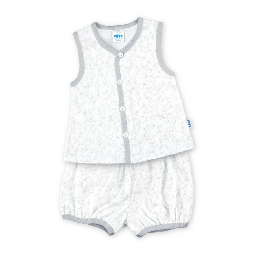 FIFFY SOFT LEAF BAJU BAYI TANK TOP SUIT (4225006)