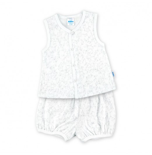 FIFFY SOFT LEAF BAJU BAYI TANK TOP SUIT (4225006)