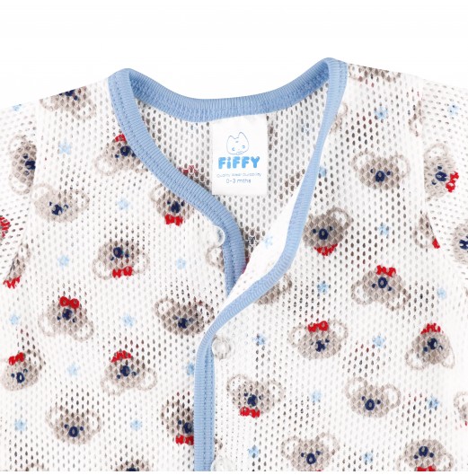 FIFFY ADORABLE KOALA SHORT SLEEVE VEST+ LONG PANT SUIT