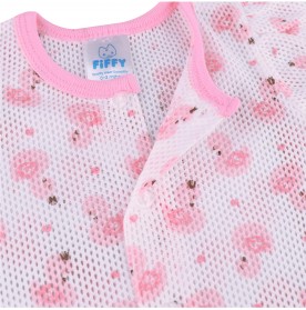FIFFY FLAMINGO QUEEN SHORT SLEEVE VEST+ LONG PANT SUIT