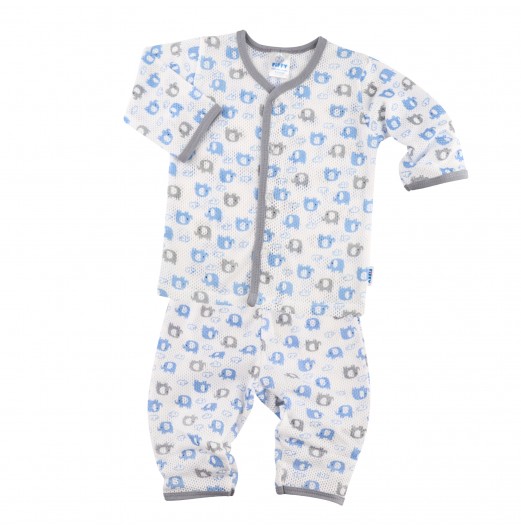 FIFFY ADORABLE ELEPHANT LONG SLEEVE VEST SUIT