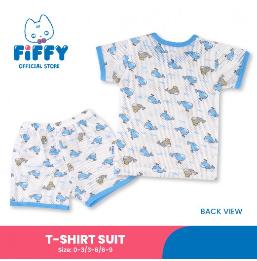 FIFFY WHALE KING T-SHIRT SUIT