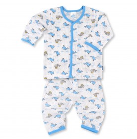 FIFFY WHALE KING LONG SLEEVE VEST SUIT