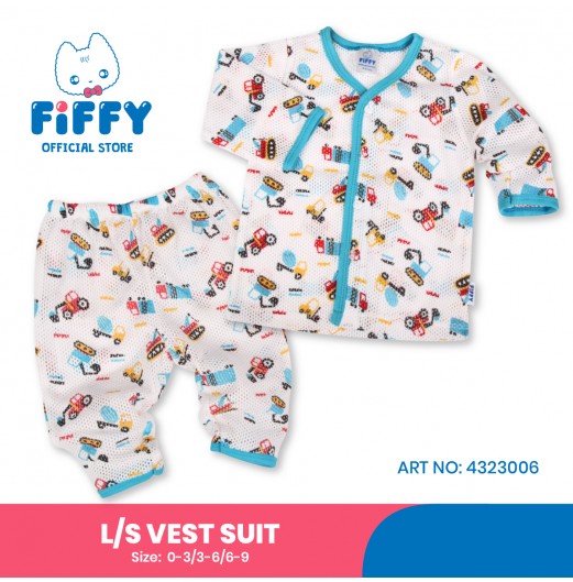 FIFFY DIGGING GAME LONG SLEEVE VEST SUIT