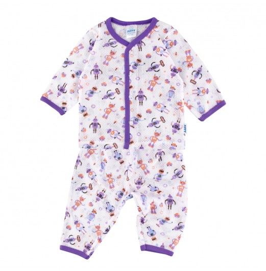 FIFFY ROBOT GATHERING LONG SLEEVE VEST SUIT