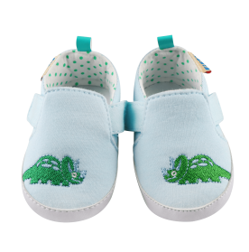 FIFFY POLKA DOTS WITH DINOSAUR BABY SHOES