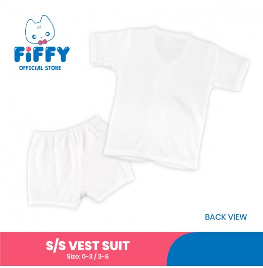 Clothing - FIFFY SHORT SLEEVE + SHORT PANT VEST SUIT