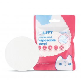 FIFFY COMPRESSED DISPOSABLE TOWEL