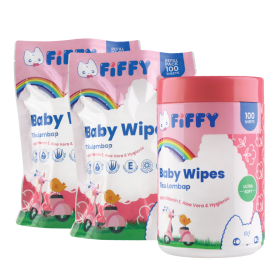FIFFY ULTRA SOFT WIPES COMBO PACK (1 CAN+ 2 REFILL PACK) 98-032