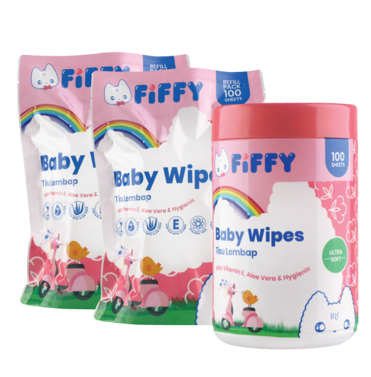 FIFFY ULTRA SOFT WIPES COMBO PACK (1 CAN+ 2 REFILL PACK) 98-032