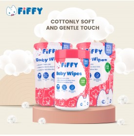 FIFFY ULTRA SOFT WIPES COMBO PACK (1 CAN+ 2 REFILL PACK) 98-032