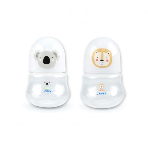 FIFFY BOTOL SUSU BAYI PP WIDE NECK BOTTLE 125ML (98-05-001)