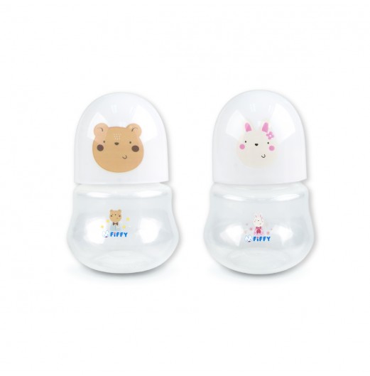 FIFFY BOTOL SUSU BAYI PP WIDE NECK BOTTLE 125ML (98-05-001)