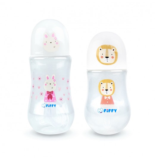 FIFFY PP WIDE NECK BOTTLE 250ML + 360ML (98-05-002)