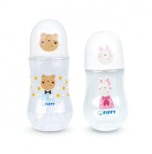 FIFFY PP WIDE NECK BOTTLE 250ML + 360ML (98-05-002)