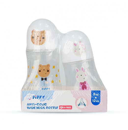 FIFFY PP WIDE NECK BOTTLE 250ML + 360ML (98-05-002)
