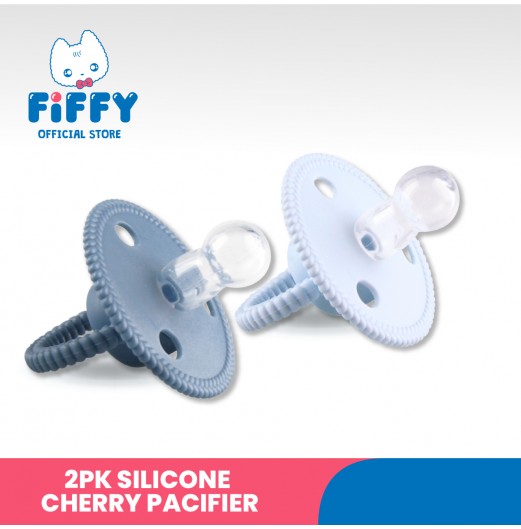 FIFFY SILICONE SYMMETRICALPACIFIER X 2'S (98-05-009)