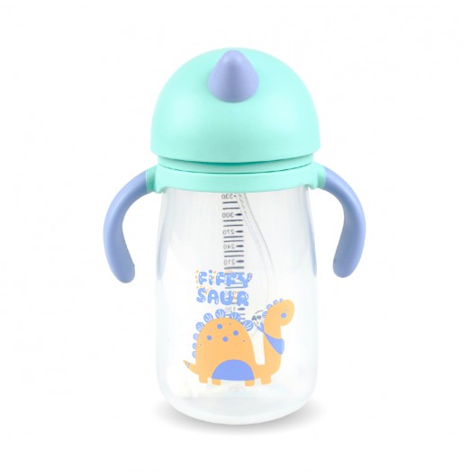 FIFFY PP SILICONE STRAW CUP WITH HANDLE 360ML (98-05-017)