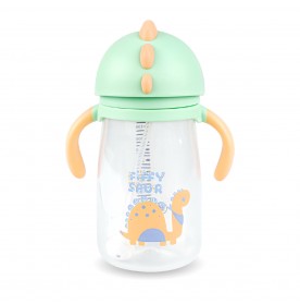 FIFFY PP SILICONE STRAW CUP WITH HANDLE 360ML (98-05-017)