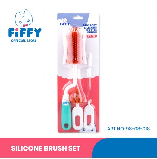 FIFFY SILICONE BRUSH SET (98-05-018)