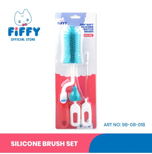 FIFFY SILICONE BRUSH SET (98-05-018)