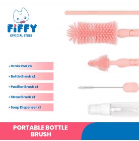 FIFFY PORTABLE BOTTLE BRUSH (98-05-019)