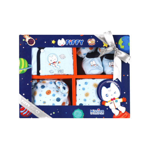 FIFFY SPACE ADVENTURE NEWBORN GIFT SET