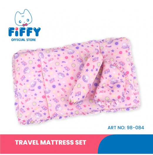 FIFFY TRAVEL MATTRESS SET 55 X 90CM (98-084)