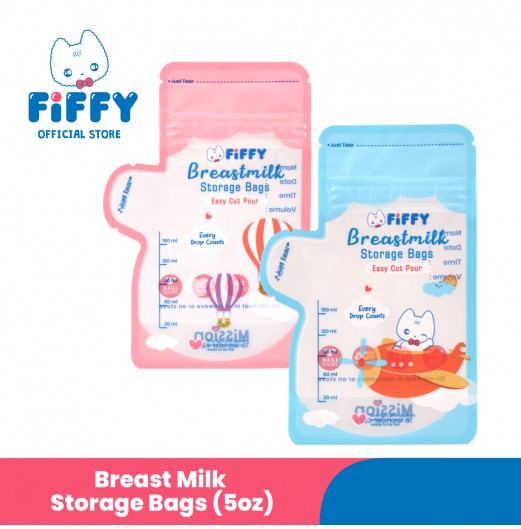 FIFFY BREAST MILK STORAGE BAG 5OZ (30PCS)