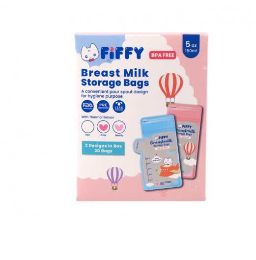 FIFFY BREAST MILK STORAGE BAG 5OZ (30PCS)