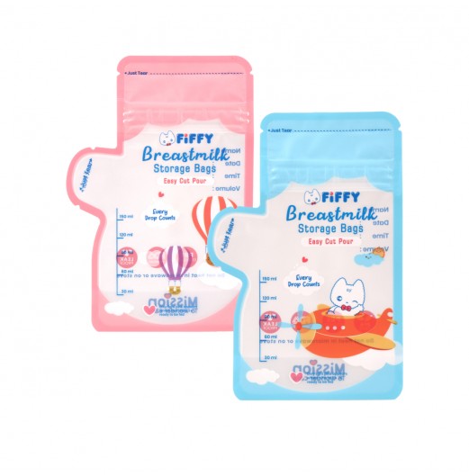 FIFFY BREAST MILK STORAGE BAG 5OZ (30PCS)