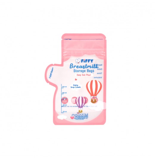 FIFFY BREAST MILK STORAGE BAG 5OZ (30PCS)