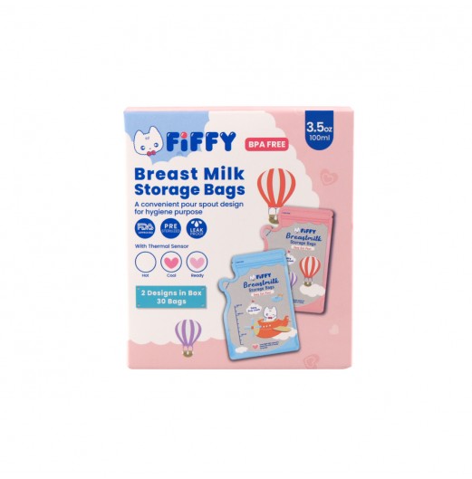 FIFFY BREAST MILK STORAGE BAG 3.5OZ (30PCS)