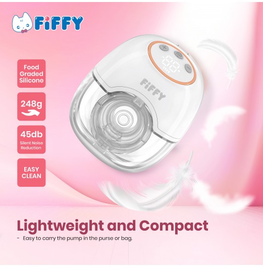 FIFFY WEARABLE ELECTRIC BREAST PUMP (SINGLE) 98-09-003