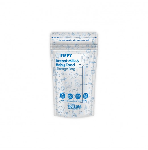 FIFFY BREAST MILK STORAGE BAG 5OZ 25PCS/BOX